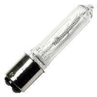 Hikari 250 watt 130 volt T4 Double Contact Bayonet Base 2850K Warm White Clear