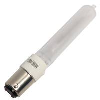 Hikari 500 watt 130 volt T4 Double Contact Bayonet Base 2850K Warm White Frosted