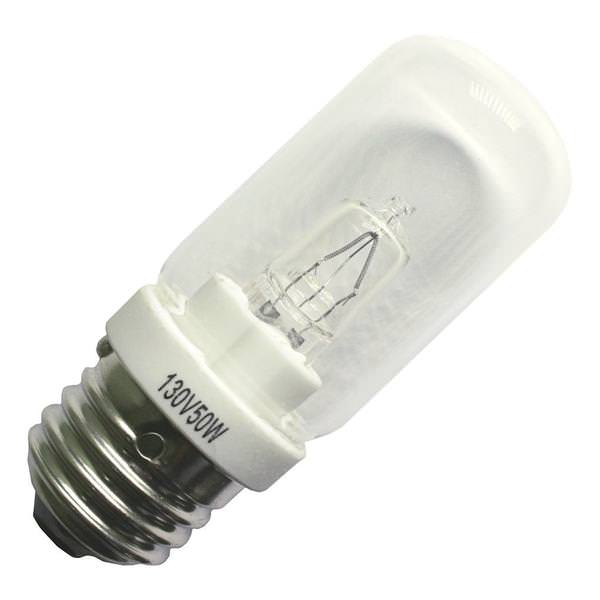 50 watt 130 volt T8 Medium Screw Base 2850K Warm White Clear