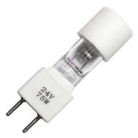 Hikari 75 watt 24 volt Bi-Pin Base Clear