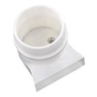View Water Resistant Lamp Holder Fluorescent Light Bulb End Cap
