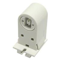 Very High Output Vertical Slide On Fixed Fluorescent Lampholder End