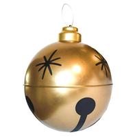 Holiball 14" Gold Bell Inflatable Ornament (2 Pack)