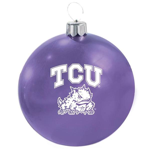 30" Purple Texas Christian University® Inflatable Ornament