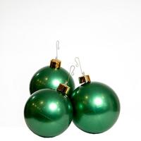 View 8" Vintage Green Inflatable Mini Trio Ornament (3 Pack)