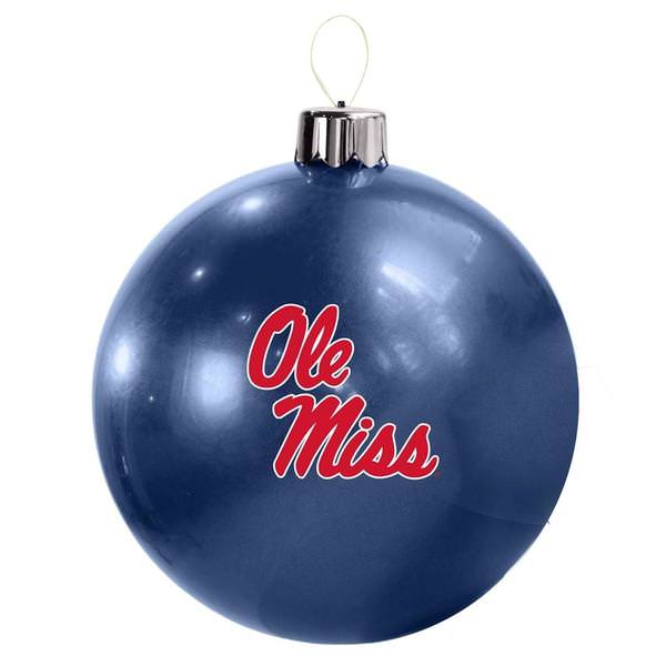 30" Blue University Of Mississippi® Inflatable Ornament