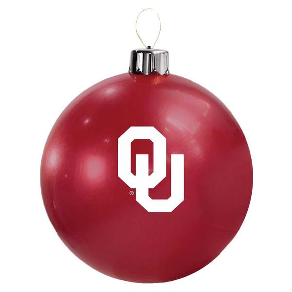 30" Red University Of Oklahoma® Inflatable Ornament