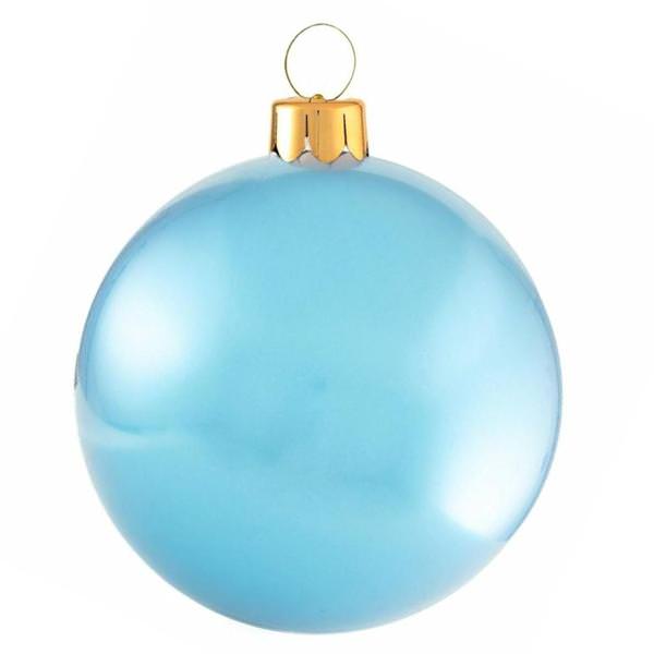 30" Light Blue Inflatable Ornament