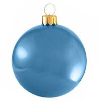 View 30" Frosted Blue Inflatable Ornament