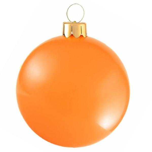 18" Orange Inflatable Ornament