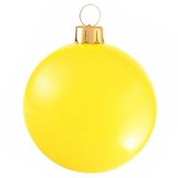 View 18" Yellow Inflatable Ornament