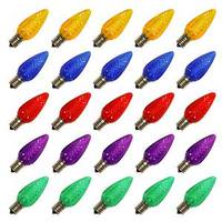 View C9 Intermediate Screw Base Multi-Color LED (25 pack)