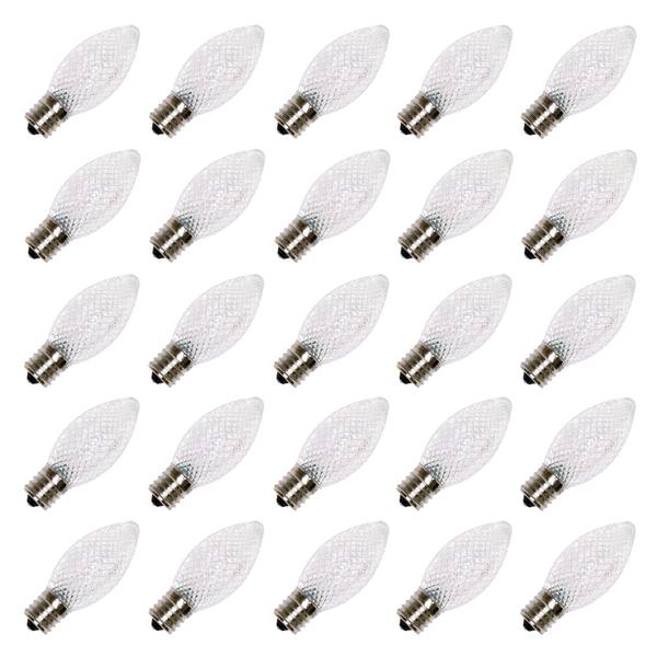 C9 Intermediate Screw Base Color Changing LED (25 pack)