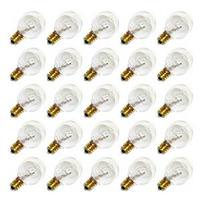 View G30 Candelabra Screw Base Clear (25 pack)