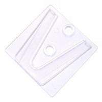LiteSource Parapet Clips for Holiday Christmas Light Bulb Set Bulk (500 pack)