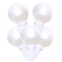 Sival 25' 25 Light White Wire G40 Pearl White String
