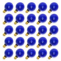 View G50 Intermediate Screw Base Transparent Blue (25 pack)