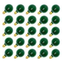 View G50 Intermediate Screw Base Transparent Green (25 pack)