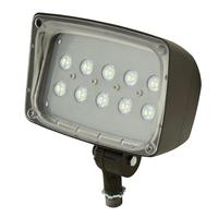 Hubbell 25 watt 120/277 volt 5000K Daylight Bronze LED FSL Flood Light Fixture