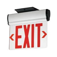 Hubbell 3.7 watt 120/277 volt LED White / Red Letters Exit Sign