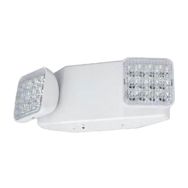 1.8 watt 120/277 volt Square LED Head White Emergency Light