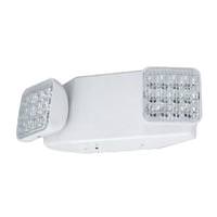 Hubbell 1.8 watt 120/277 volt Square LED Head White Emergency Light