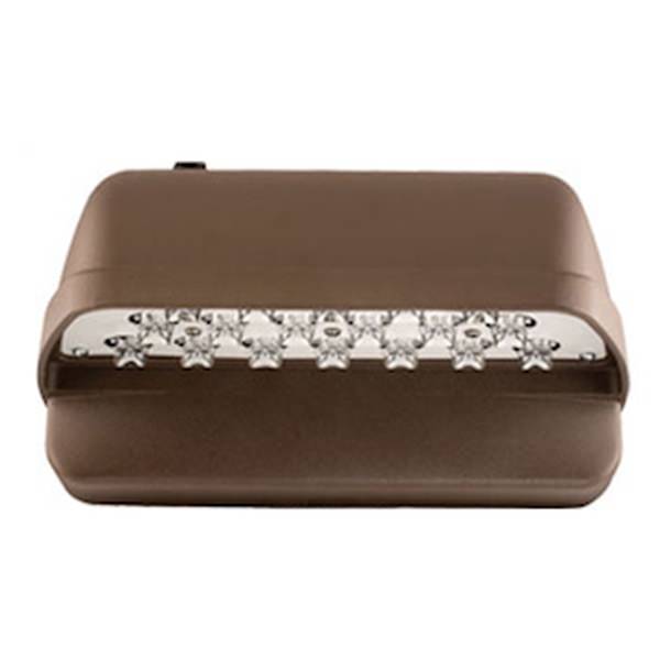 45 watt 120 volt 5000K Daylight Bronze LED Wall Pack with Photocontrol