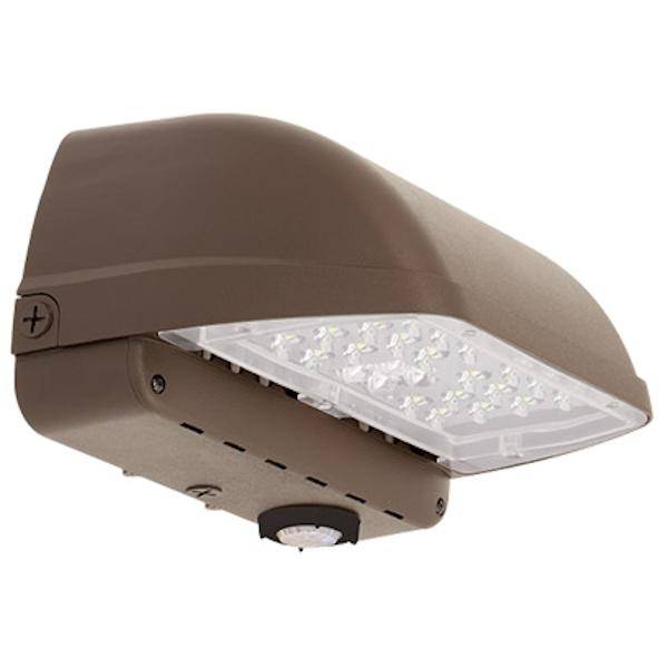 62 watt 120/277 volt 4000K Cool White Bronze Type IV Wall Pack