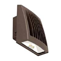 Hubbell 29 watt 120/277 volt 5000K Daylight Dark Bronze LED Wall Pack Flood Light