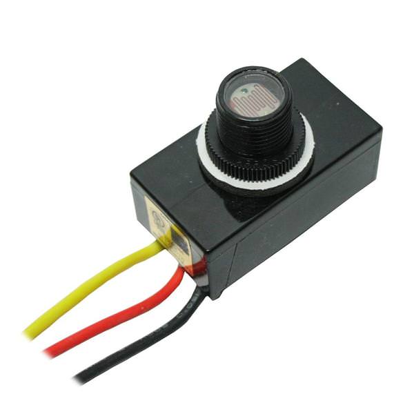 208, 240, 277 volt LED Wallpack Button Photocontrol