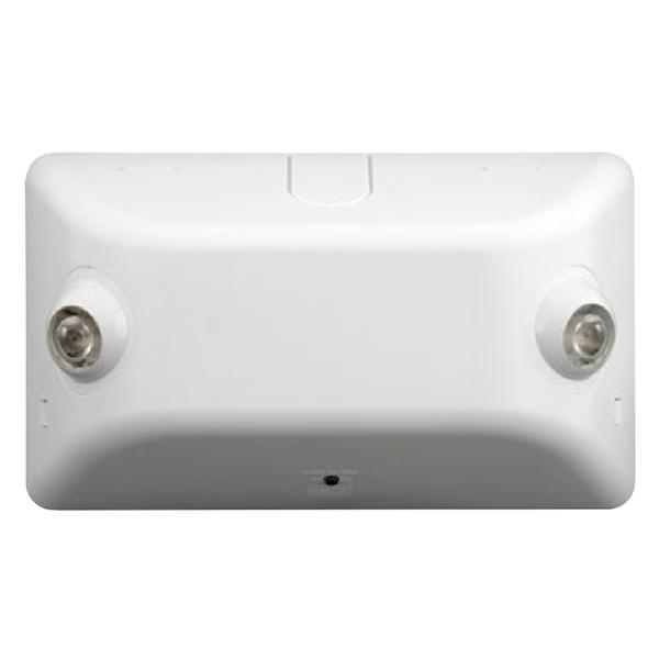 2 watt White 120/277 volt Architectural Self Diagnostic 2 LED Emergency Light