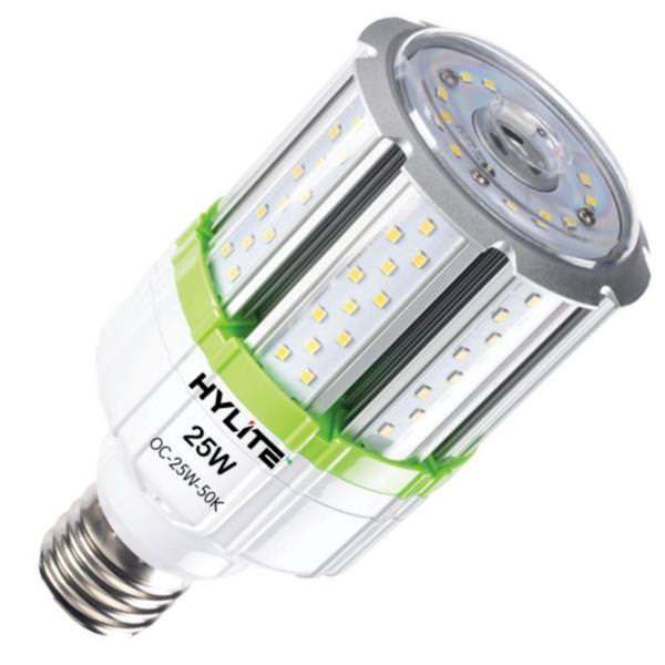 25 watt 120/347 volt Exclusionary Mogul Screw Base 5000K Daylight LED