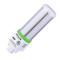 HyLite 8 watt 120/277 volt PL 2/4-Pin Base 5000K Daylight Frosted LED