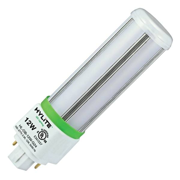 12 watt 120/277 volt PL 2/4-Pin Base 3500K Neutral White LED