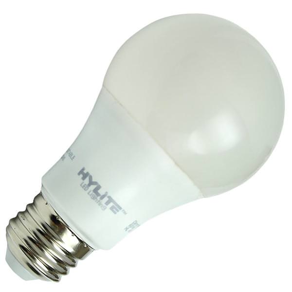 10 watt 120 volt A19 Medium Screw Base 5000K Daylight Dimmable LED