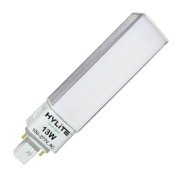 13 watt 120/277 volt PL 4-Pin Base 4100K Frosted