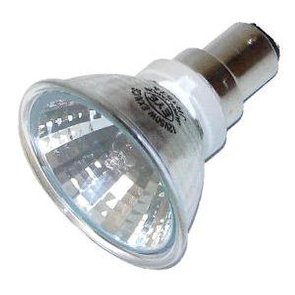 50 watt 12 volt MR16 Double Contact Bayonet Base 3050K Natural White #EXN