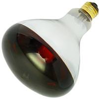 Industrial Performance 125 watt 130 volt R40 Medium Screw Base Red Reflector Heat Lamp