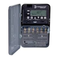 Intermatic 7 Day 30 amp 120/277 volt 2-Circuit SPST Astronomic Time Switch (Type 1 Steel Enclosure)