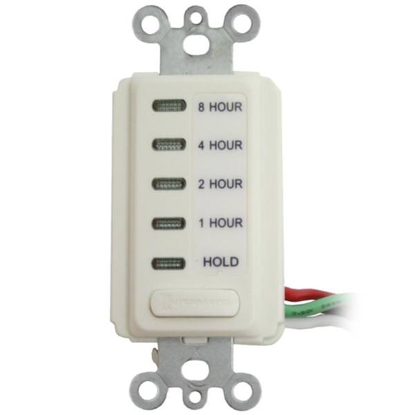 1/2/4/8 Hour 120 volt White Electronic Auto-Off Timer with Hold