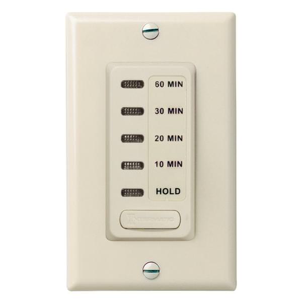 10/20/30/60 Minute 120 volt Light Almond Electronic Auto-Off Timer with Hold