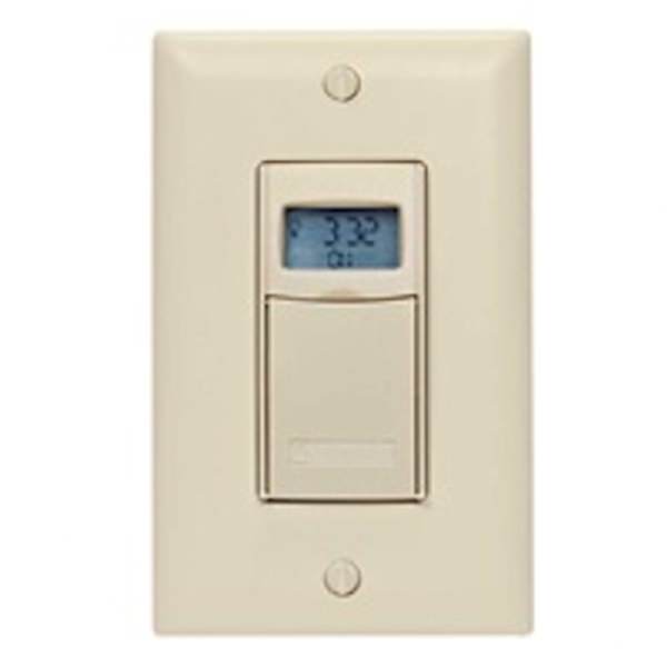 1 Second to 24 Hours 24/277 volt 20 amp Ivory Digital Auto-Off Timer