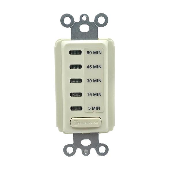 5/15/30/45/60 Minute 120 volt Light Almond Electronic Auto-Off Timer