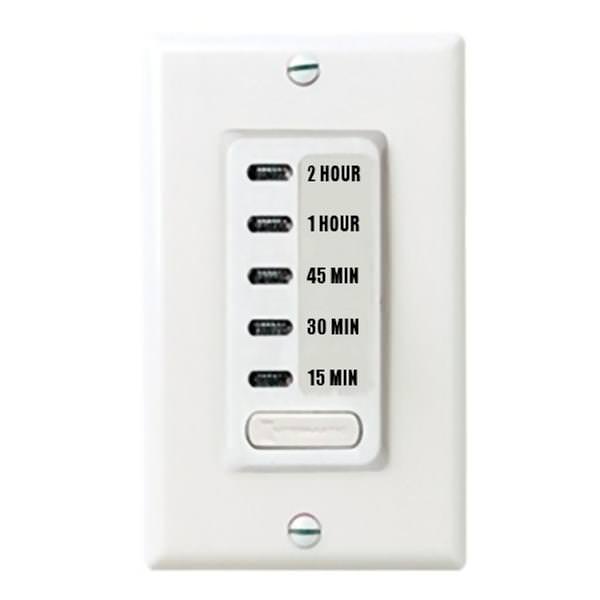 13/30/45/60/120 Minute 120 volt White Electronic Auto-Off Timer