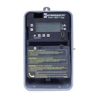 Intermatic 7 Day 30 amp 120/277 volt 2-Circuit SPST Astronomic Time Switch (Type 3R Steel Enclosure)