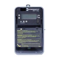 Intermatic 7 Day 30 amp 120/277 volt 1-Circuit SPST Electronic Time Switch (Type 3R Steel Enclosure)