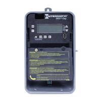 Intermatic 7 Day 30 amp 120/277 volt 2-Circuit SPST Electronic Time Switch (Type 3R Steel Enclosure)