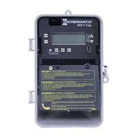 Intermatic 7 Day 30 amp 120/277 volt 2-Circuit SPST Electronic Time Switch (Type 3R Plastic Enclosure)