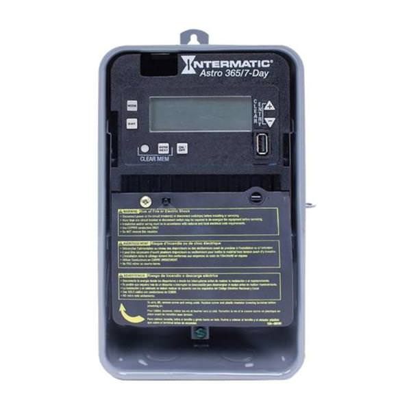 7 Day 30 amp 120/277 volt 1-Circuit SPST Astronomic Time Switch (Type 3R Steel Enclosure)