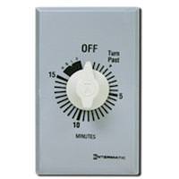 Intermatic 15 Minute 125-277 volt SPST Mechanical Timer (with Hold for continuous Duty)
